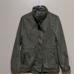 Lightweight green khaki jacket